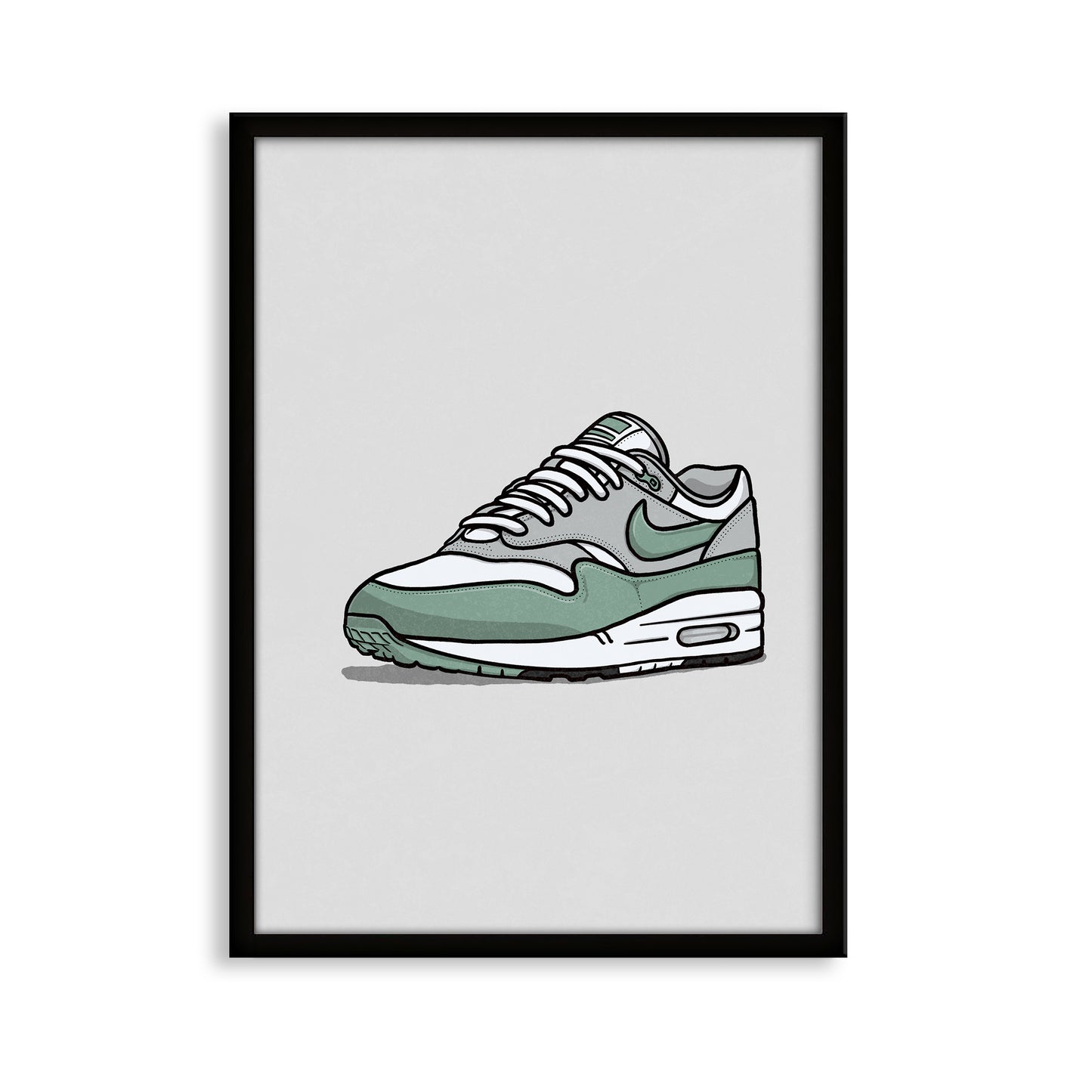 AM1 Mica Green Print