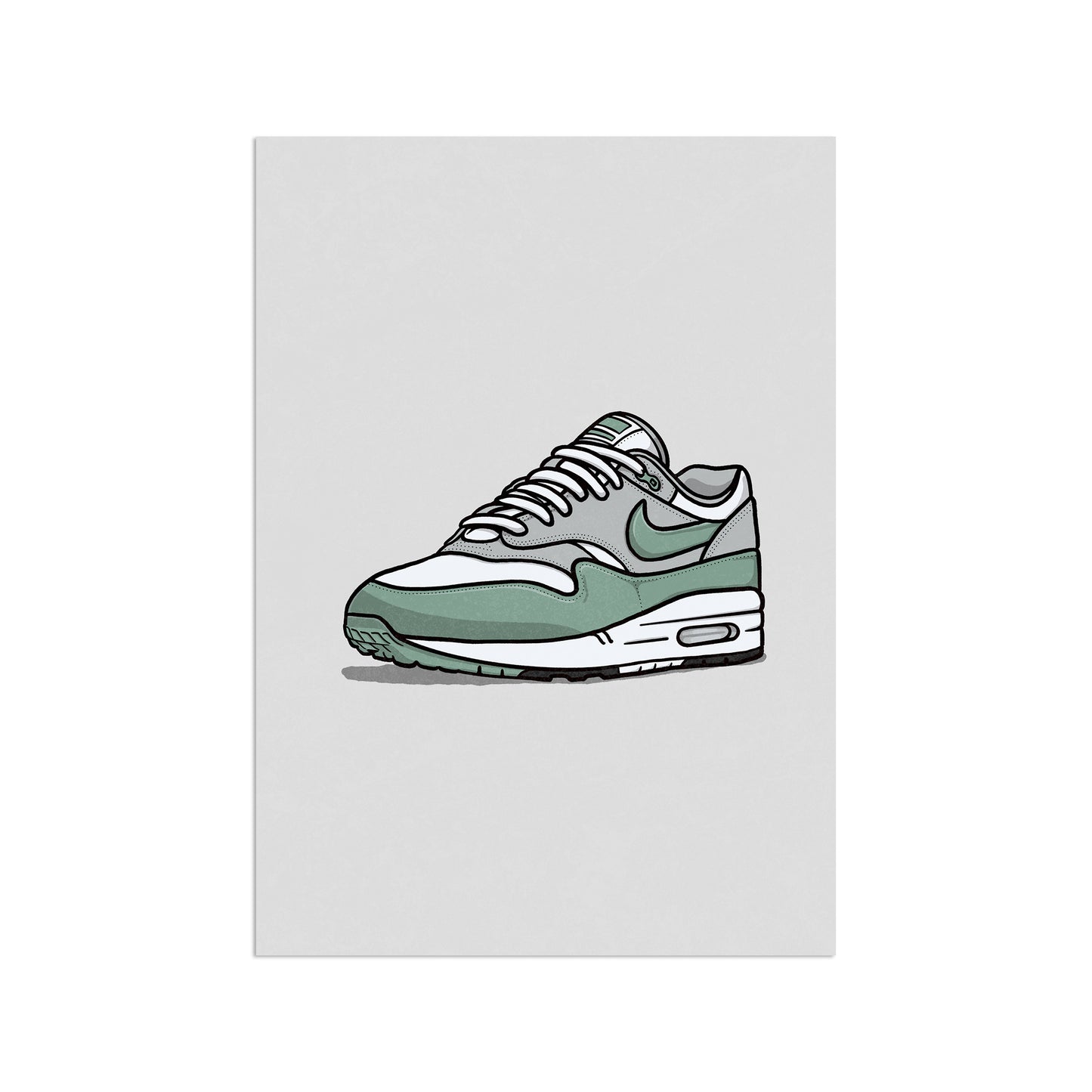 AM1 Mica Green Print