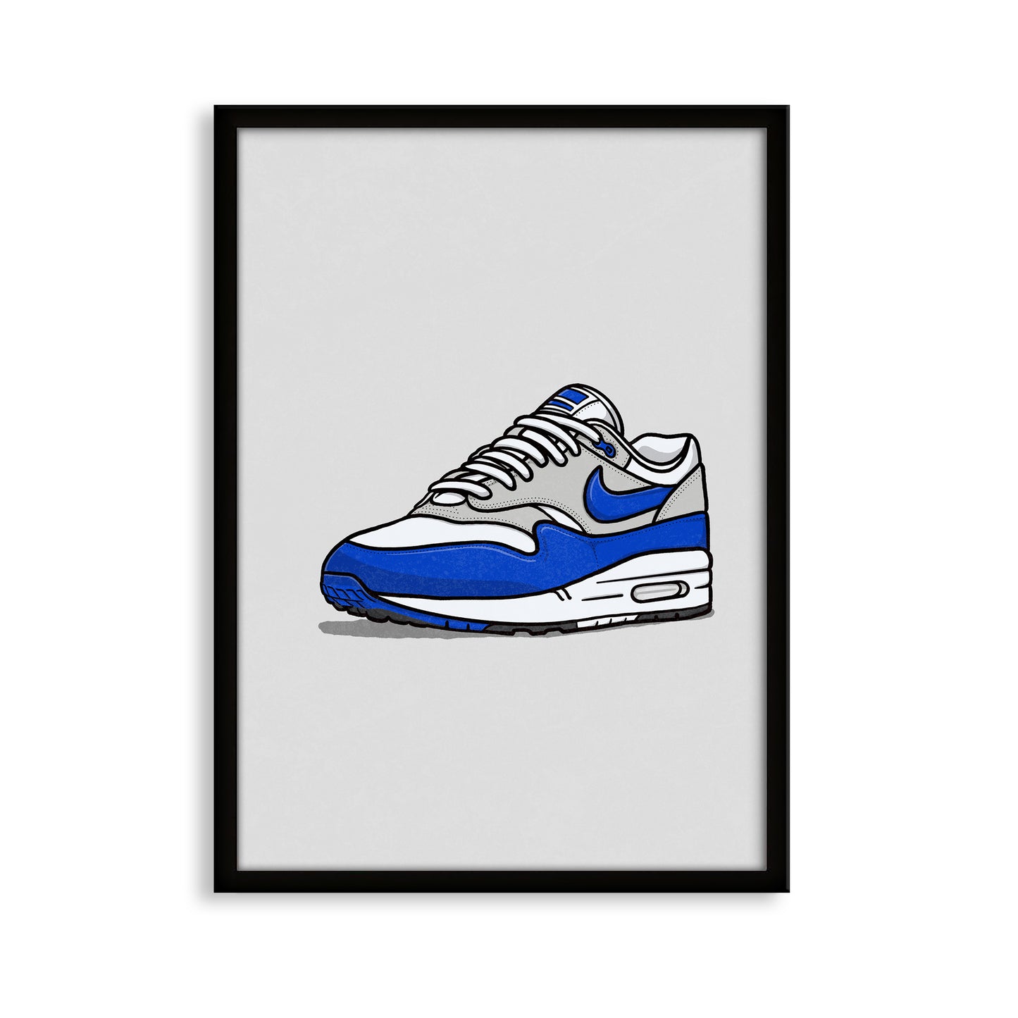 AM1 Royal Blue Print
