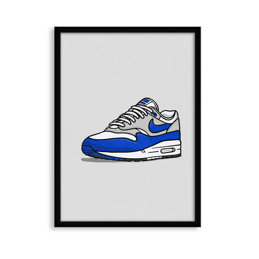 AM1 Royal Blue Print