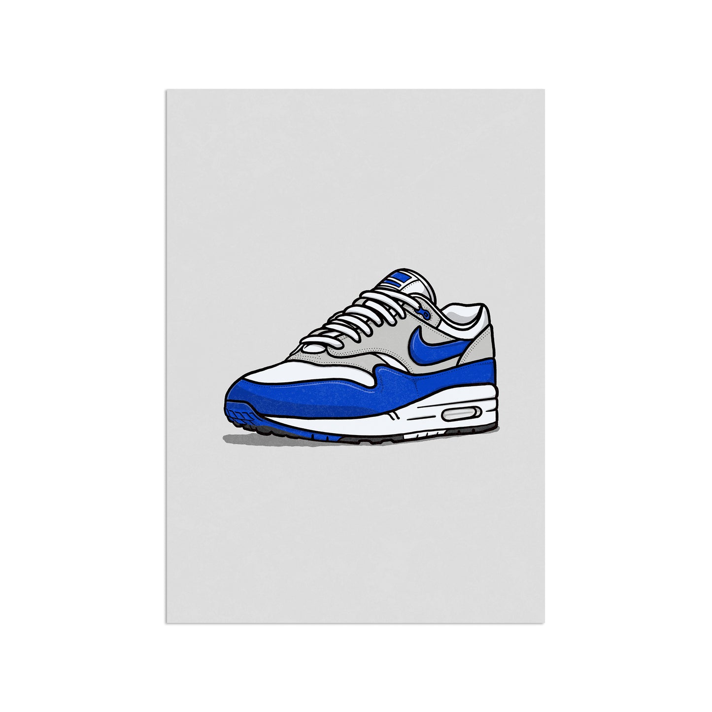 AM1 Royal Blue Print
