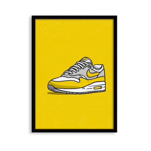 AM1 Tour Yellow on Yellow Print