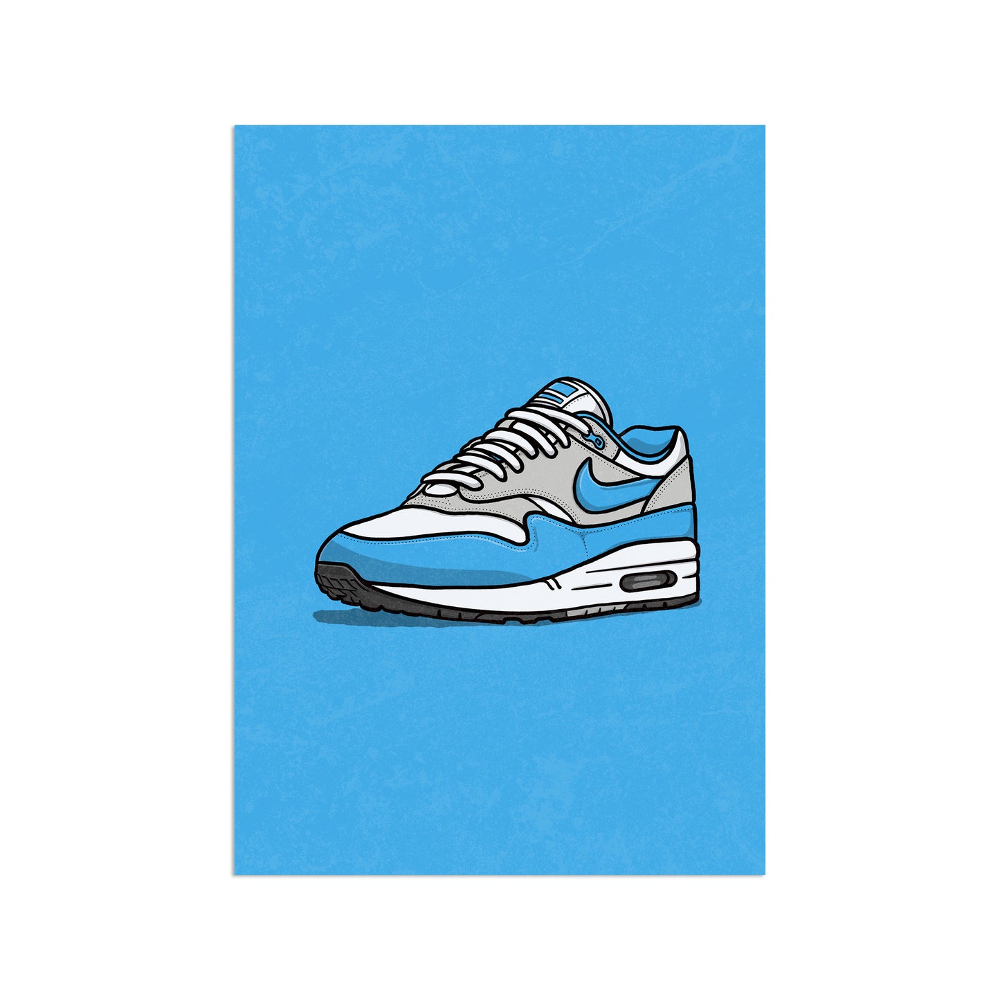 AM1 University Blue on Blue Print