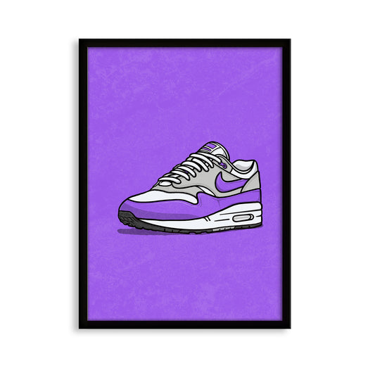 AM1 Field Purple on Purple Print