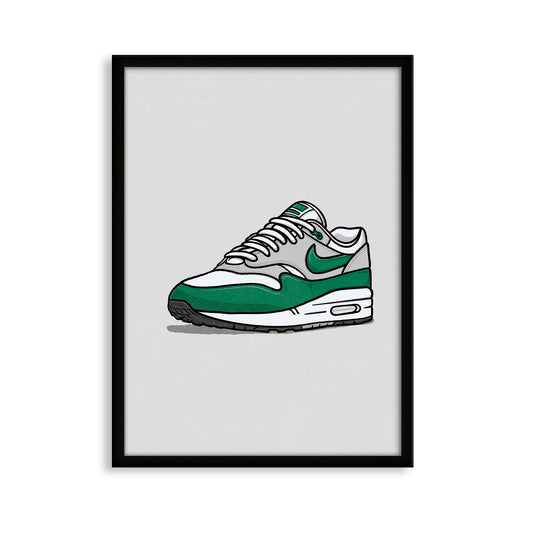 AM1 Hunter Green Print
