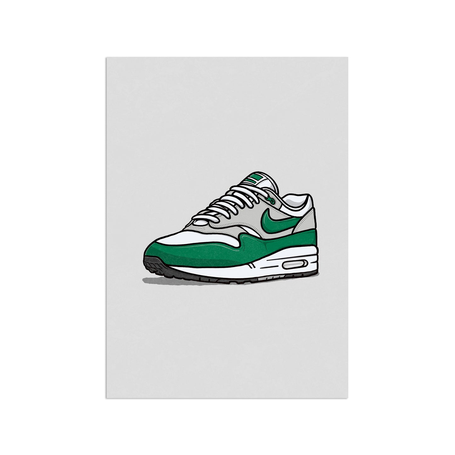 AM1 Hunter Green Print