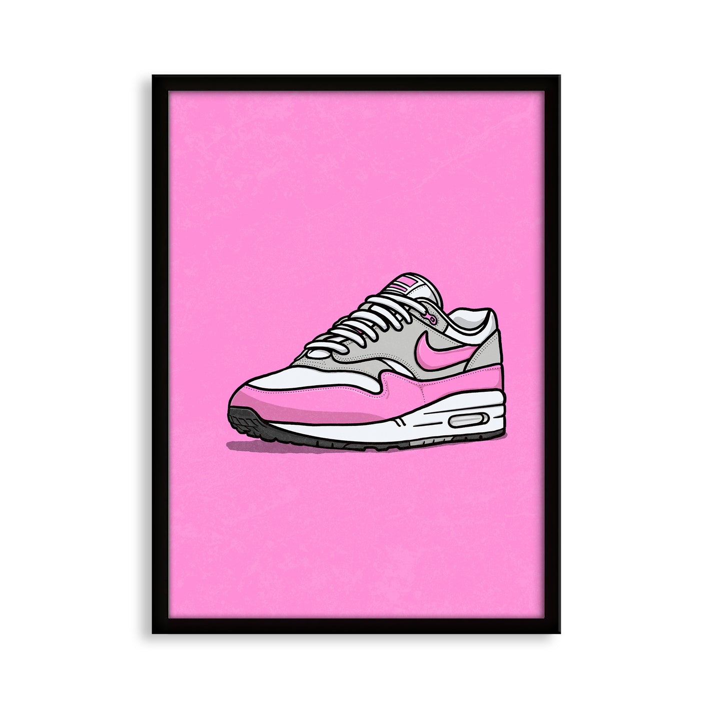 AM1 Pink Rise on Pink Print