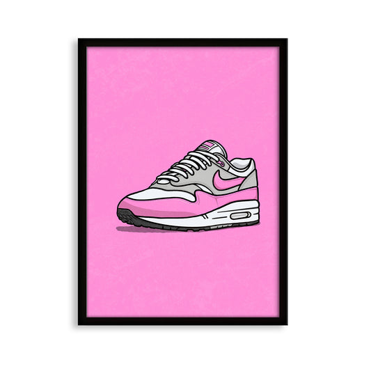 AM1 Pink Rise on Pink Print