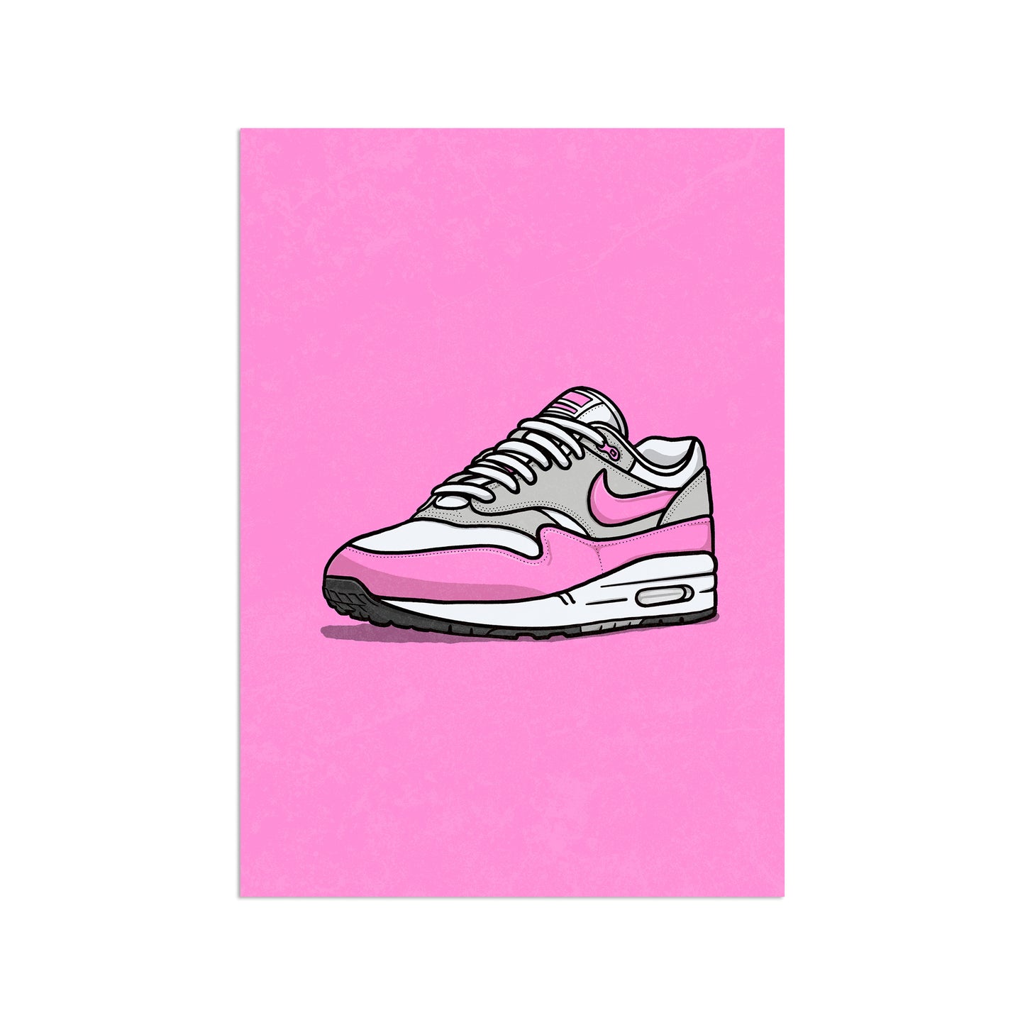 AM1 Pink Rise on Pink Print