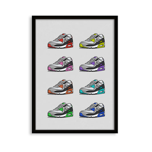 AM90 Grid Print