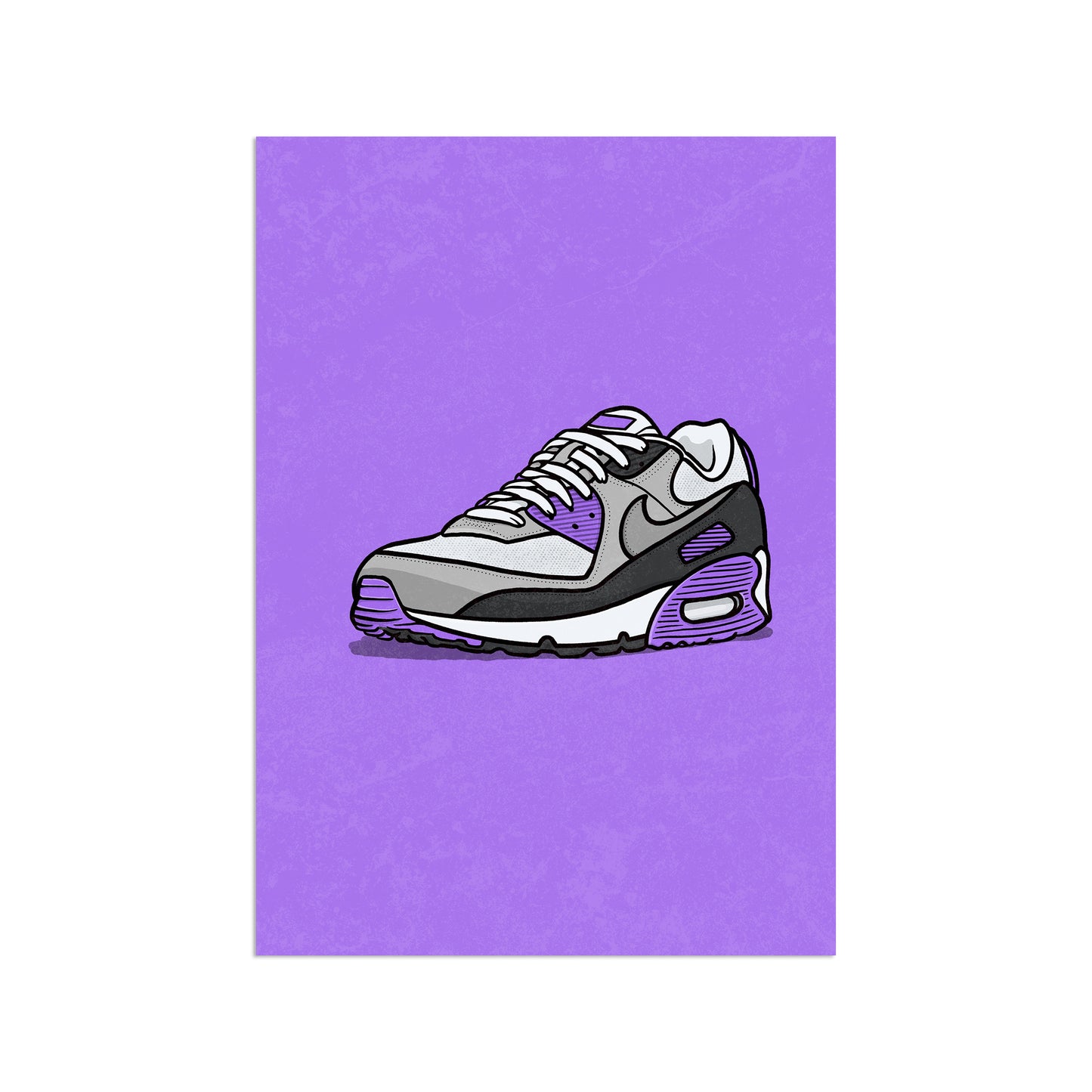 AM90 Hyper Grape on Purple Print