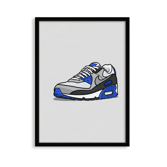 AM90 Hyper Royal Print