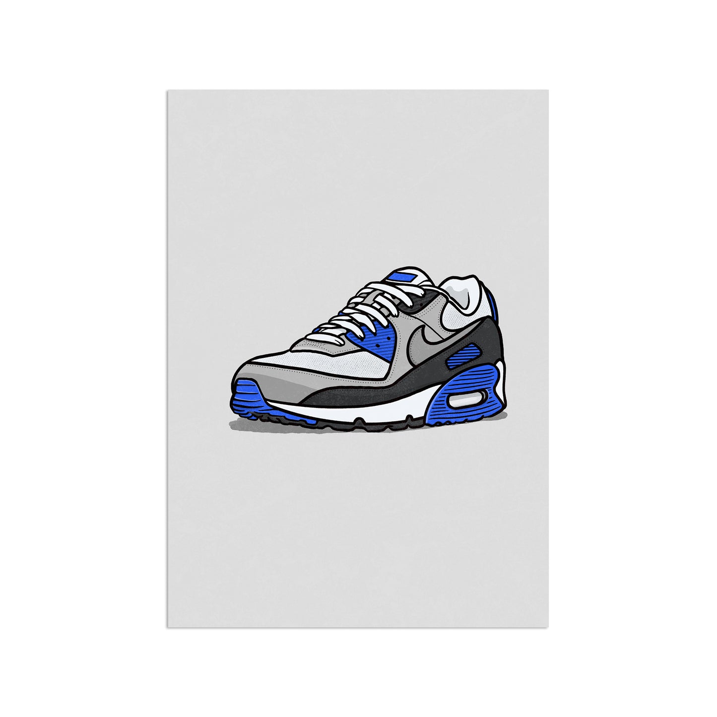 AM90 Hyper Royal Print