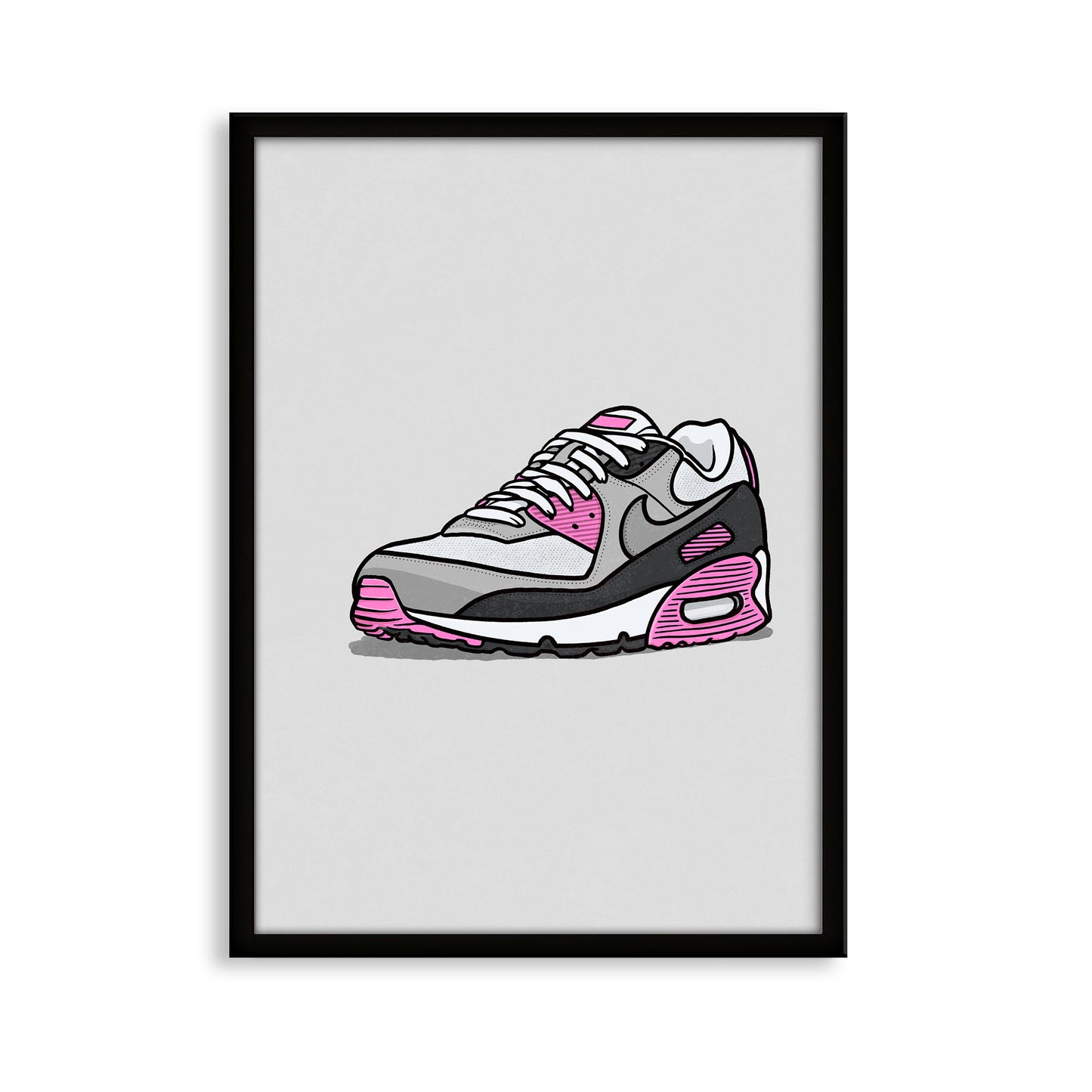 AM90 Rose Pink Print