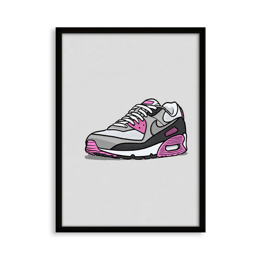 AM90 Rose Pink Print