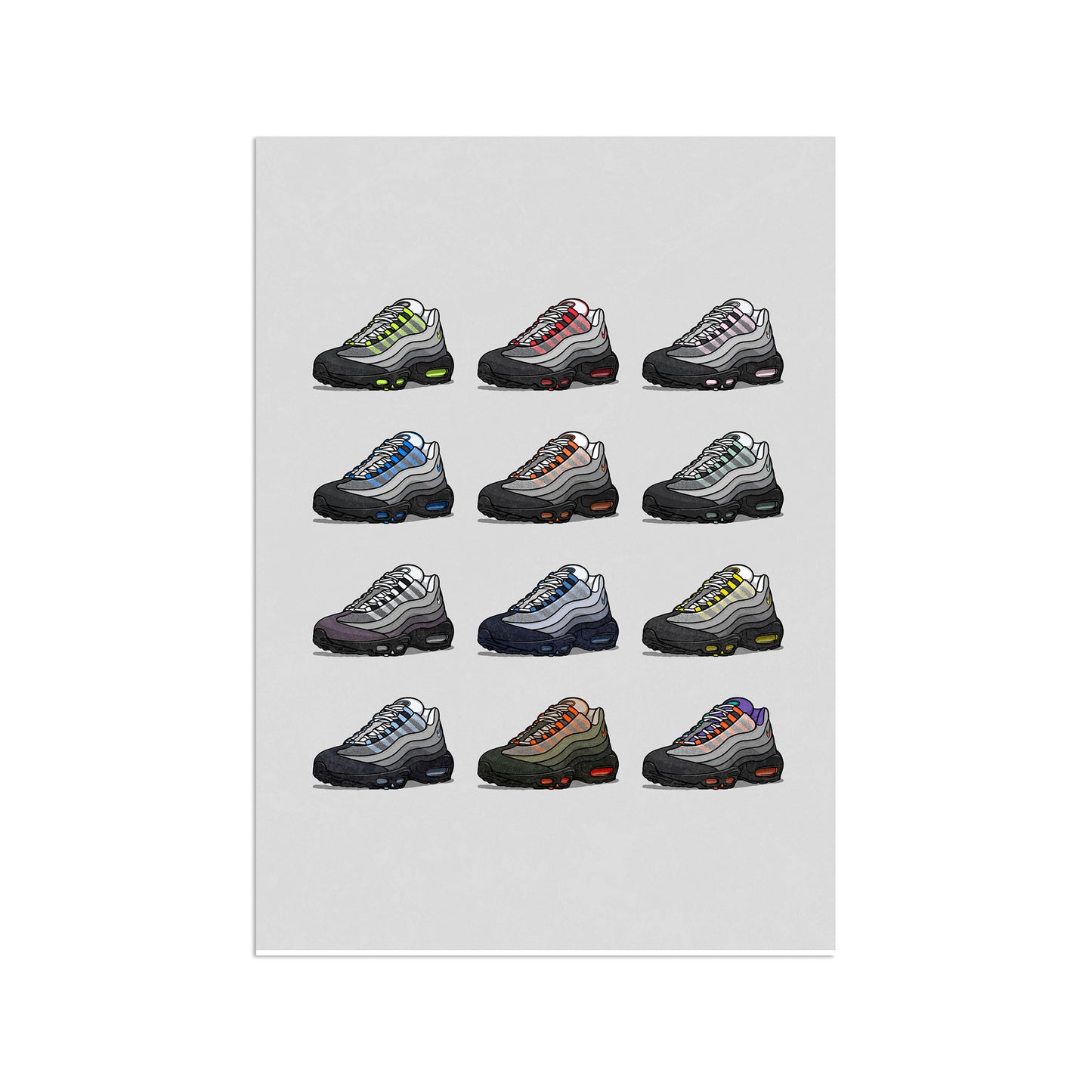 AM95 OG Grid Print