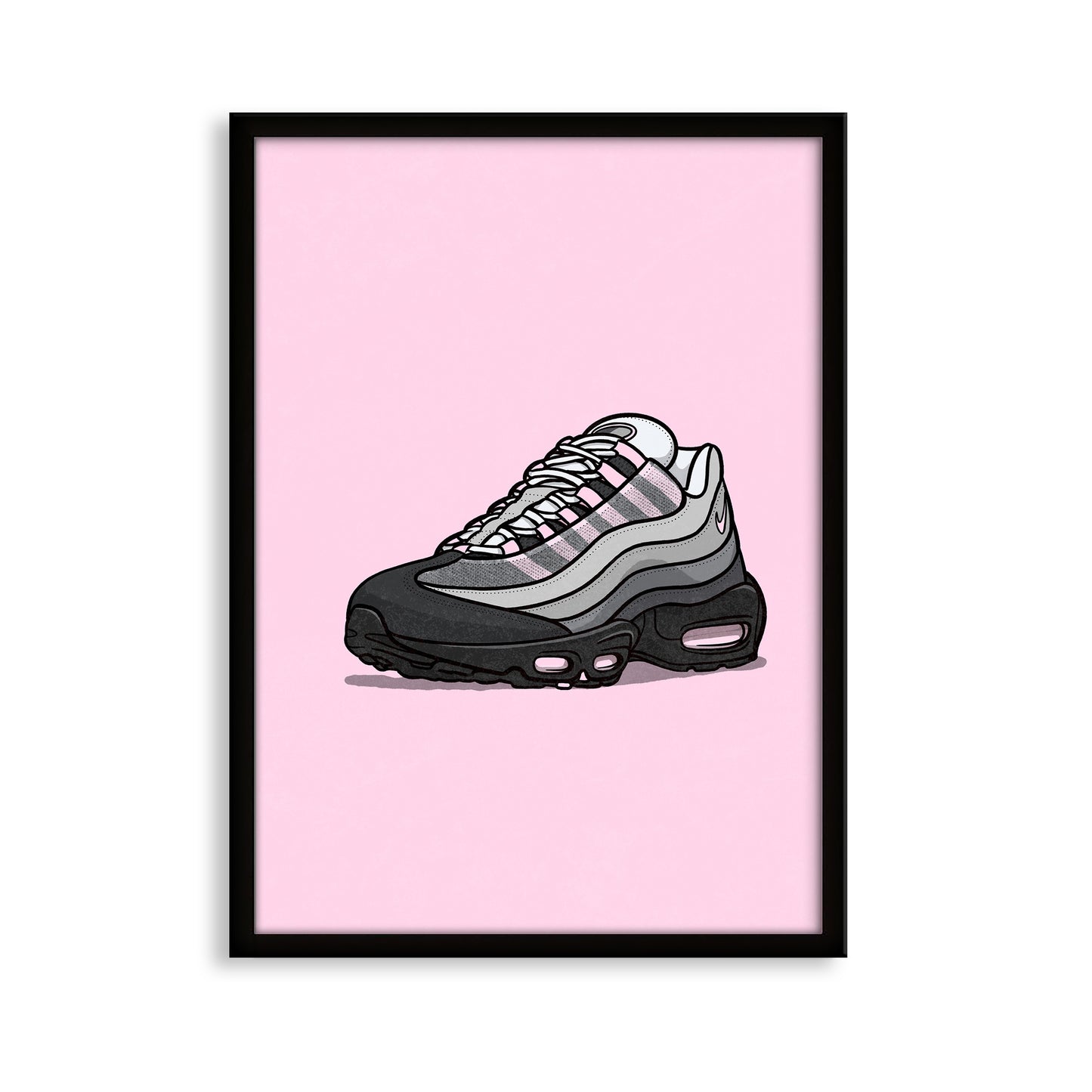 AM95 Pink Foam on Pink Print