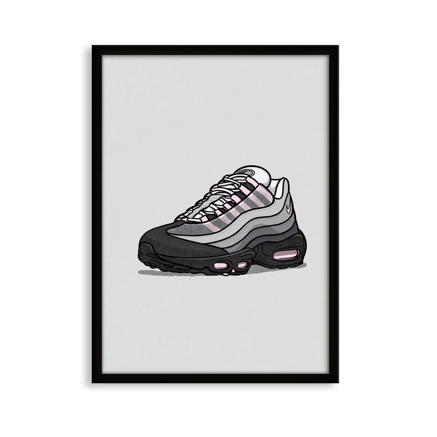 AM95 Pink Foam Print