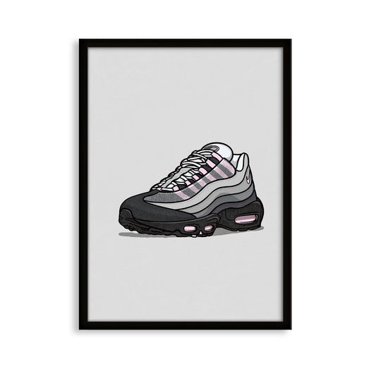 AM95 Pink Foam Print