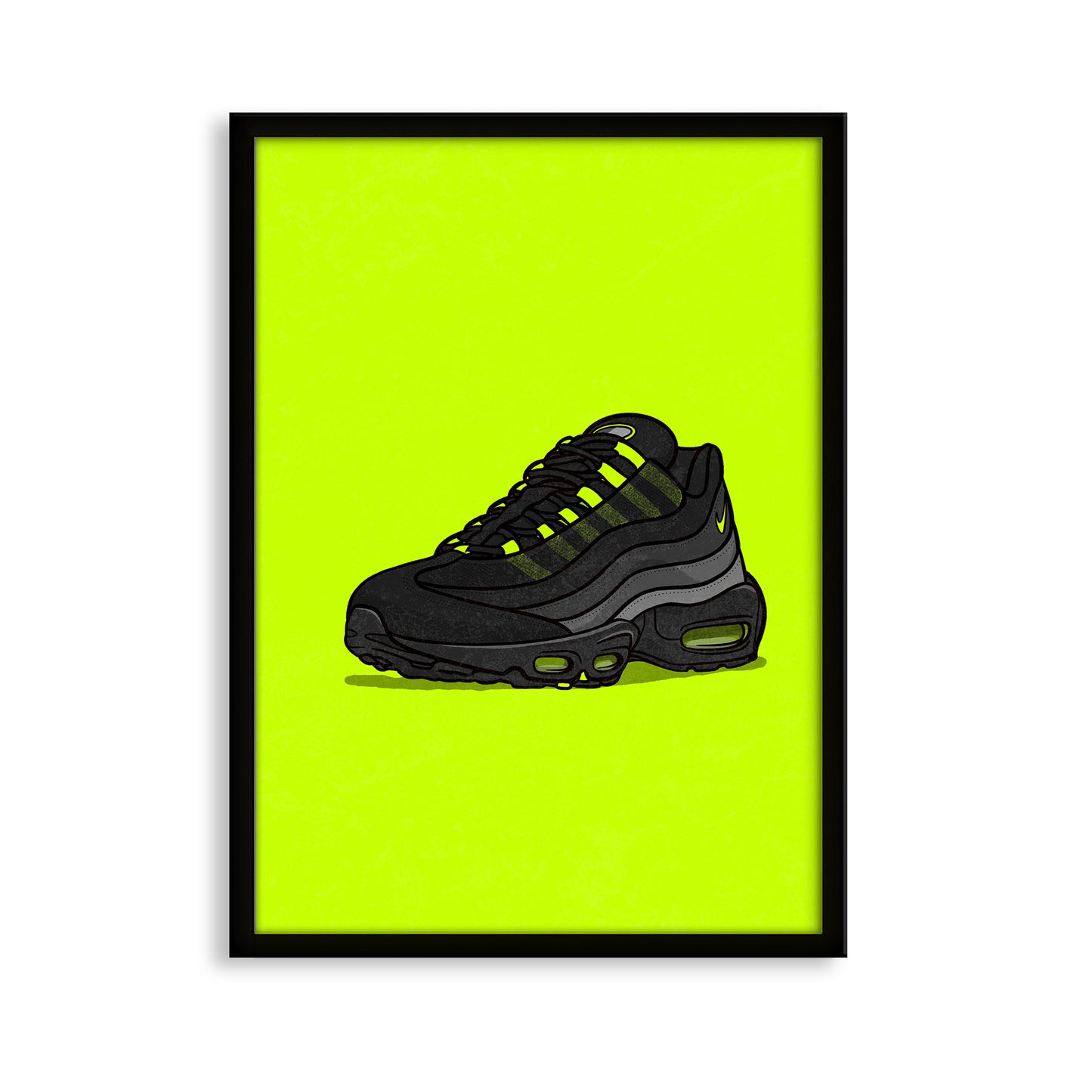 AM95 Reverse Neon on Neon Print