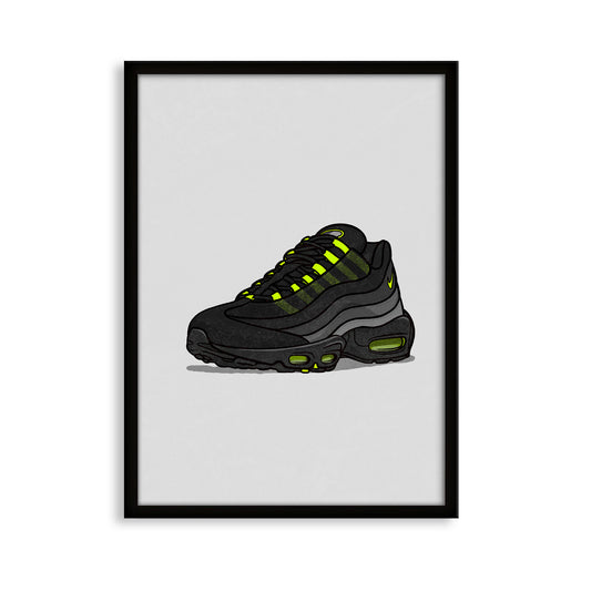 AM95 Reverse Neon Print