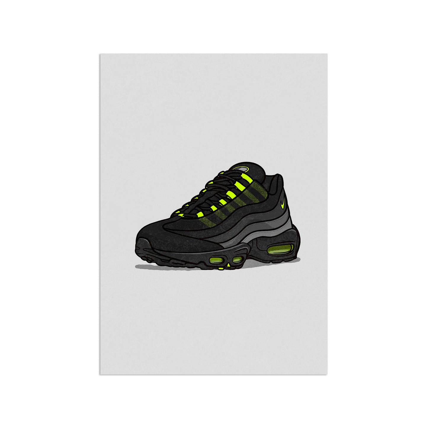 AM95 Reverse Neon Print
