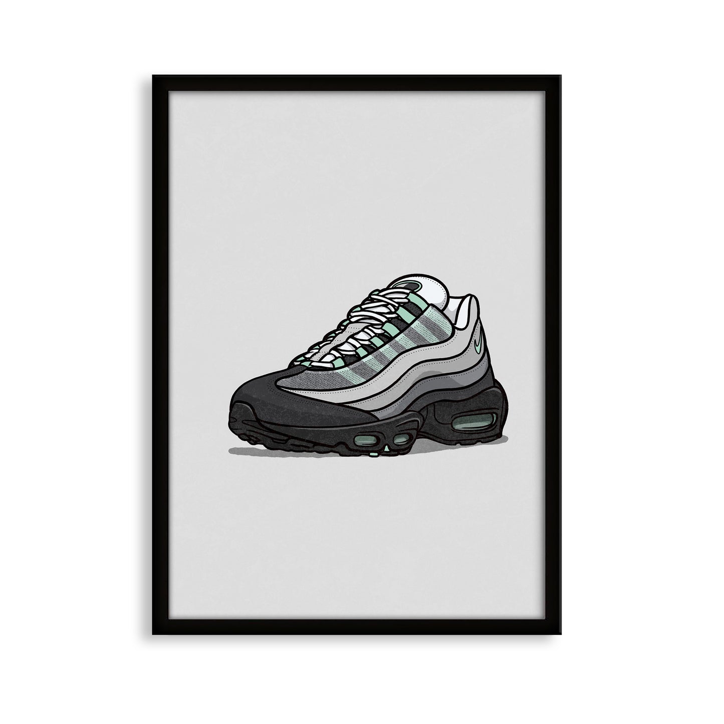 AM95 Fresh Mint Print