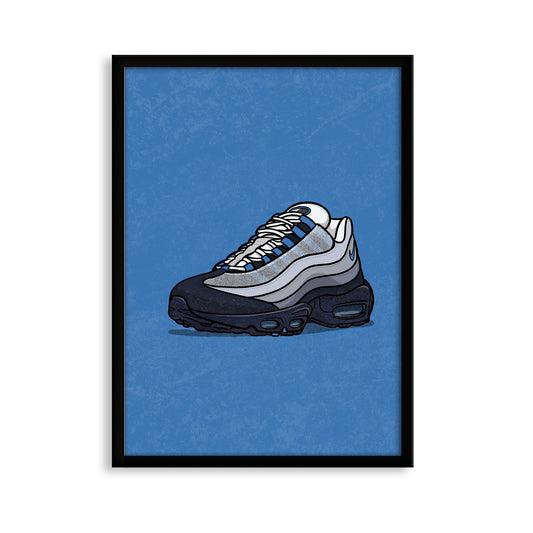 AM95 Fresh Water on Blue Print