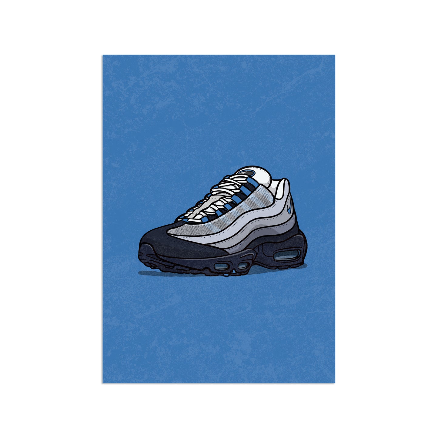 AM95 Fresh Water on Blue Print