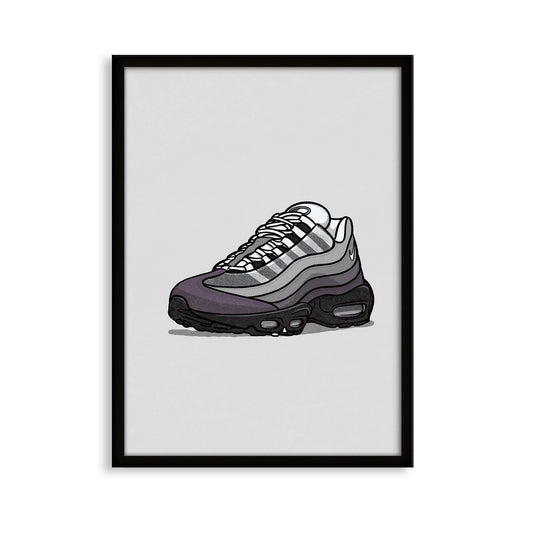 AM95 Grey Gradient Print