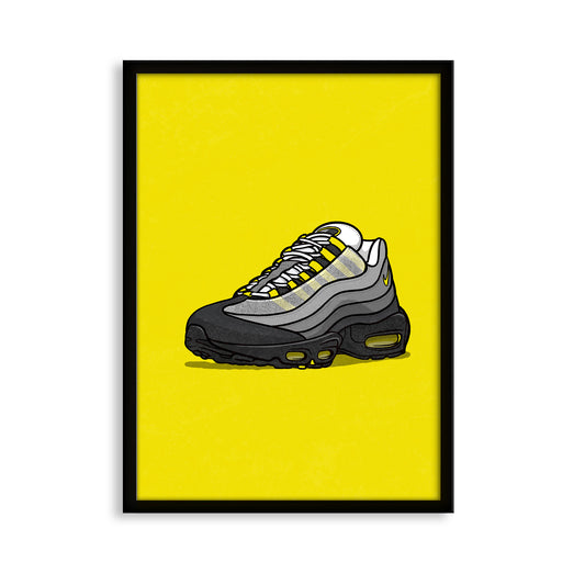 AM95 Tour Yellow on Yellow Print