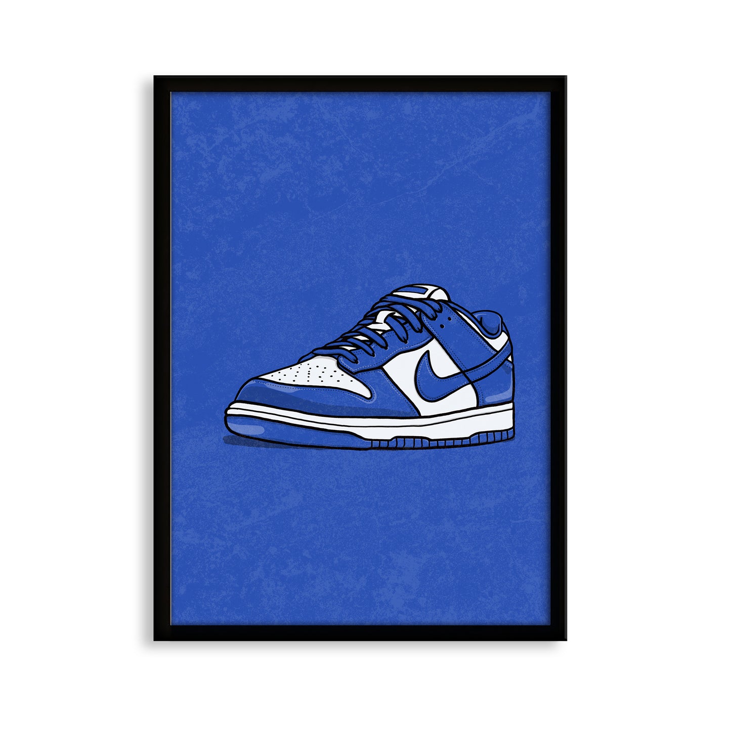 Dunk Low Kentucky on Blue Print