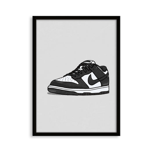 Dunk Low Panda Print