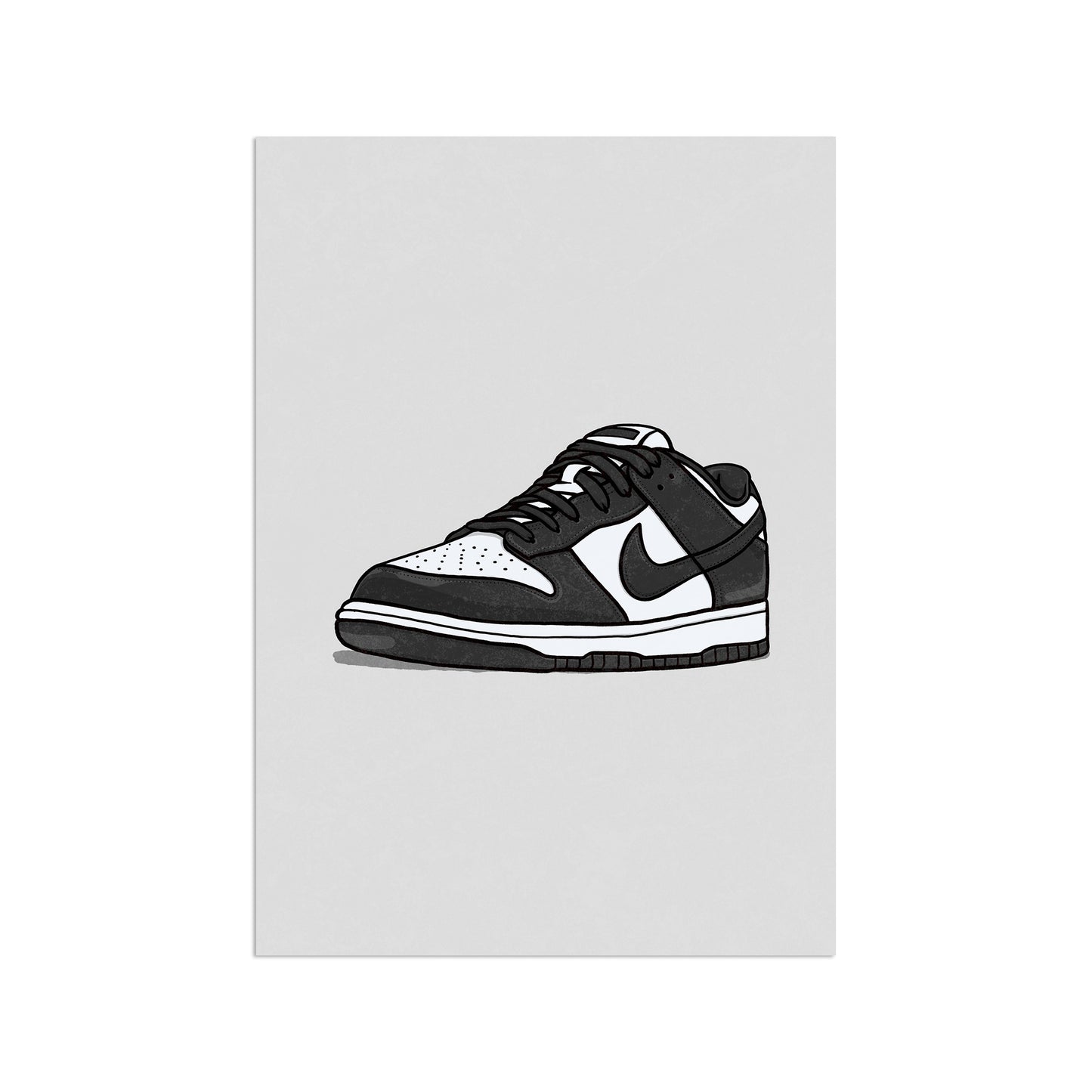 Dunk Low Panda Print