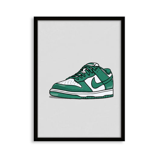 Dunk Low Michigan State Print