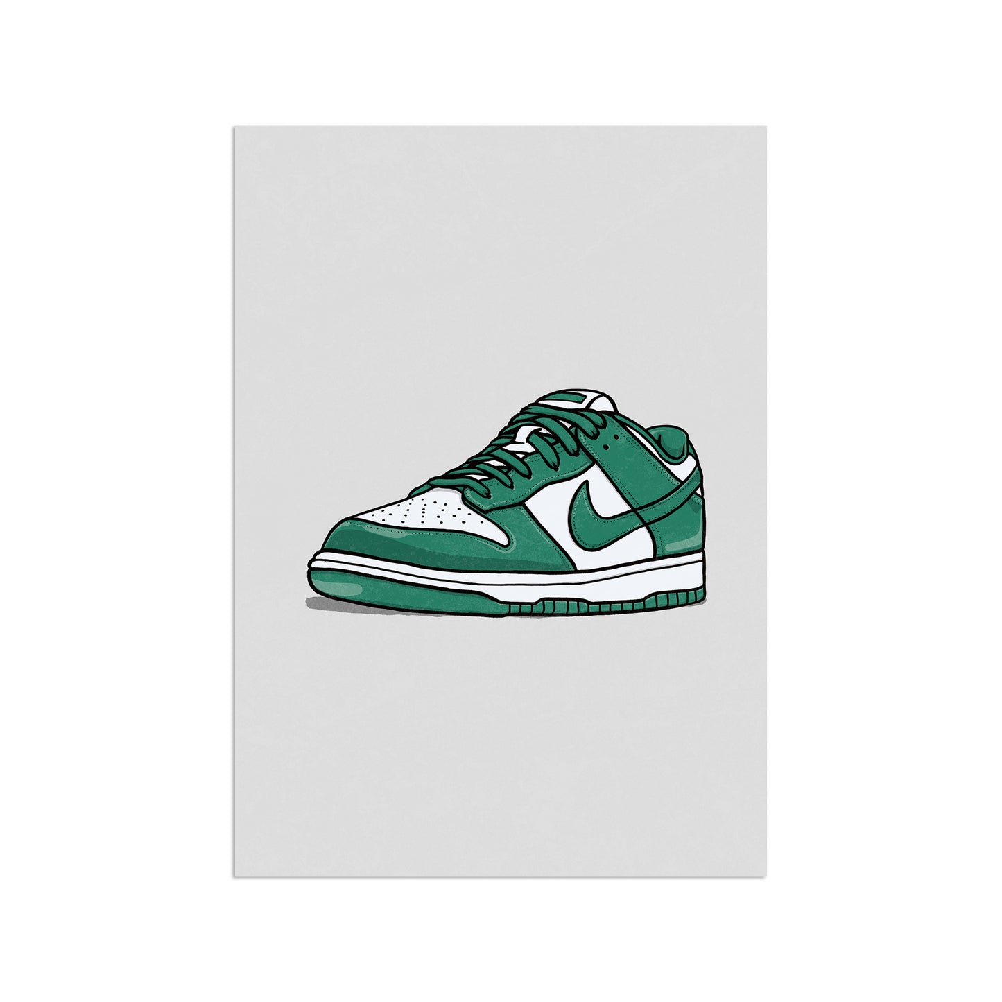 Dunk Low Michigan State Print