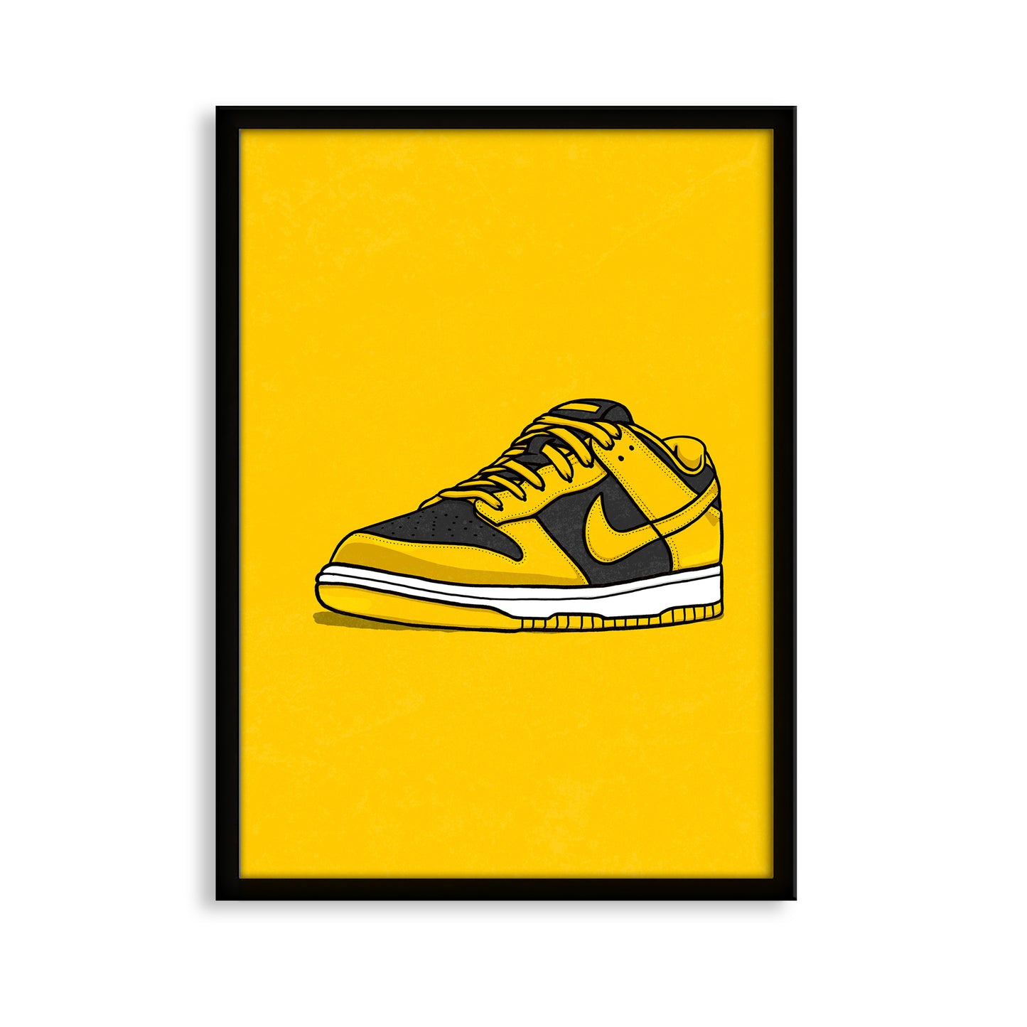 Dunk Low Goldenrod on Yellow Print