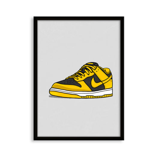 Dunk Low Goldenrod Print