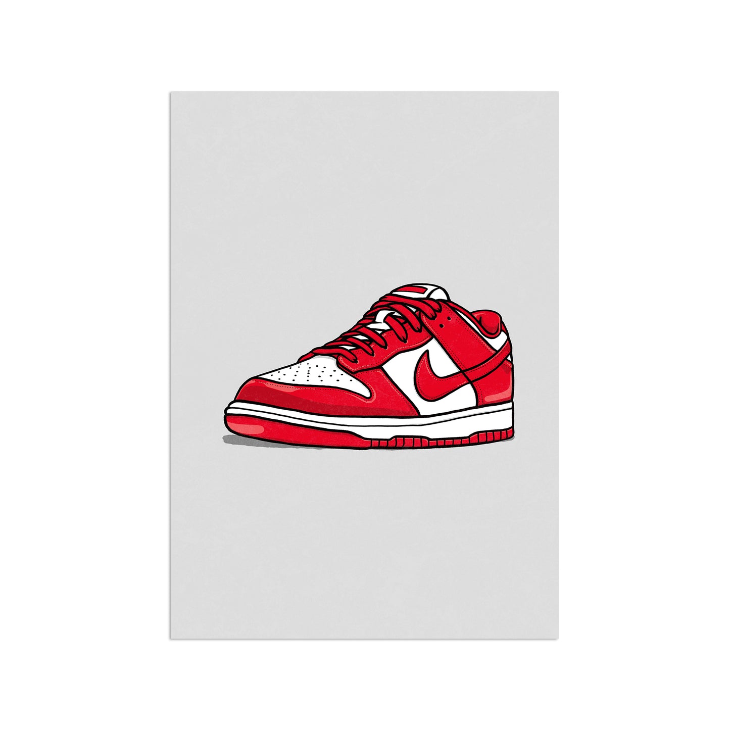 Dunk Low University Red Print