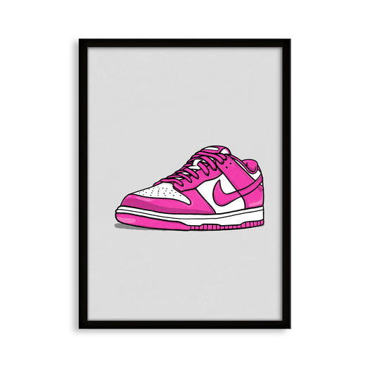 Dunk Low Active Fuchsia Print