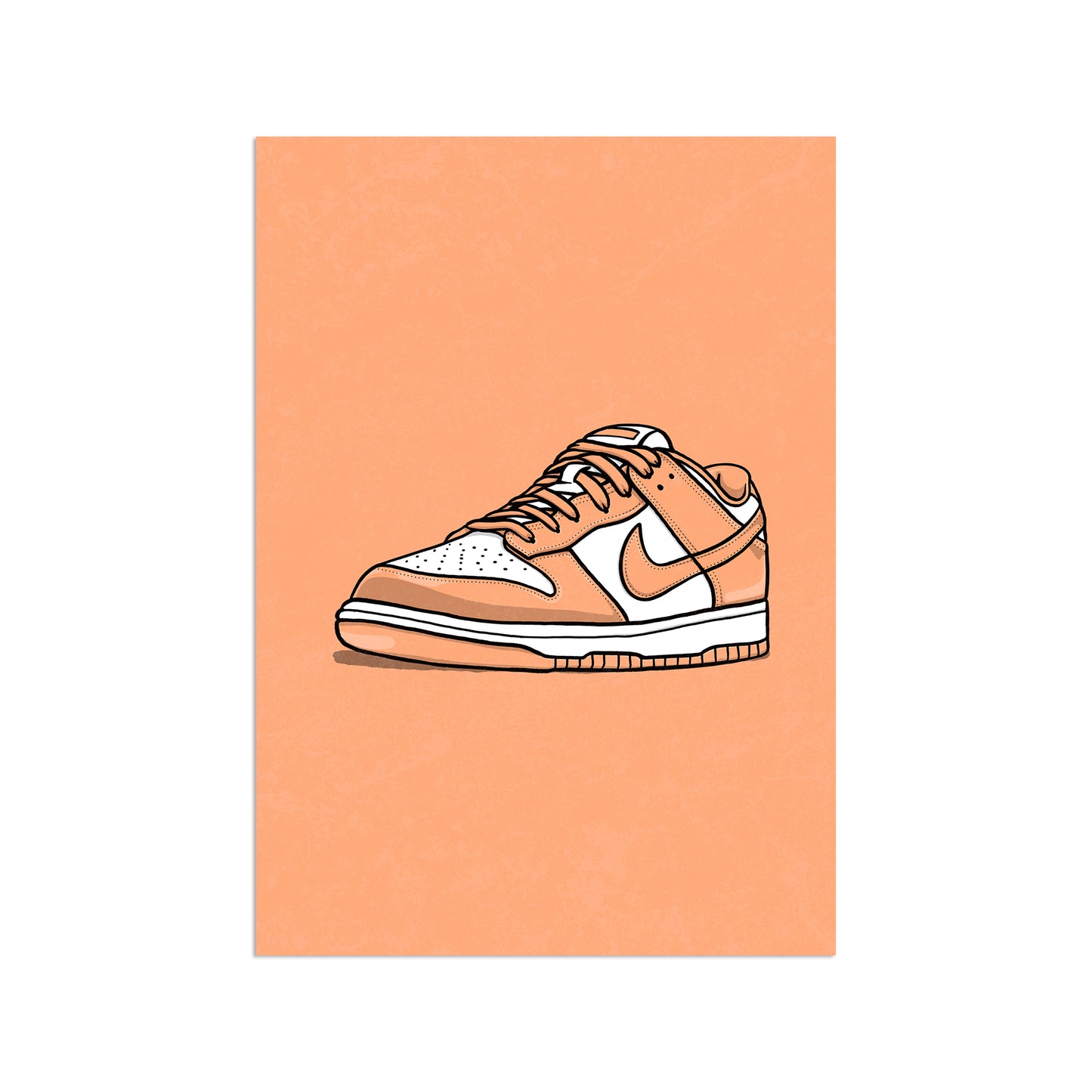 Dunk Low Peach Cream on Peach Print