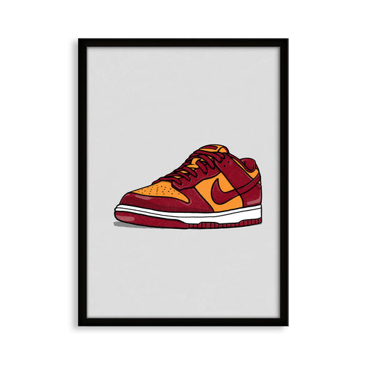 Dunk Low Midas Gold Print