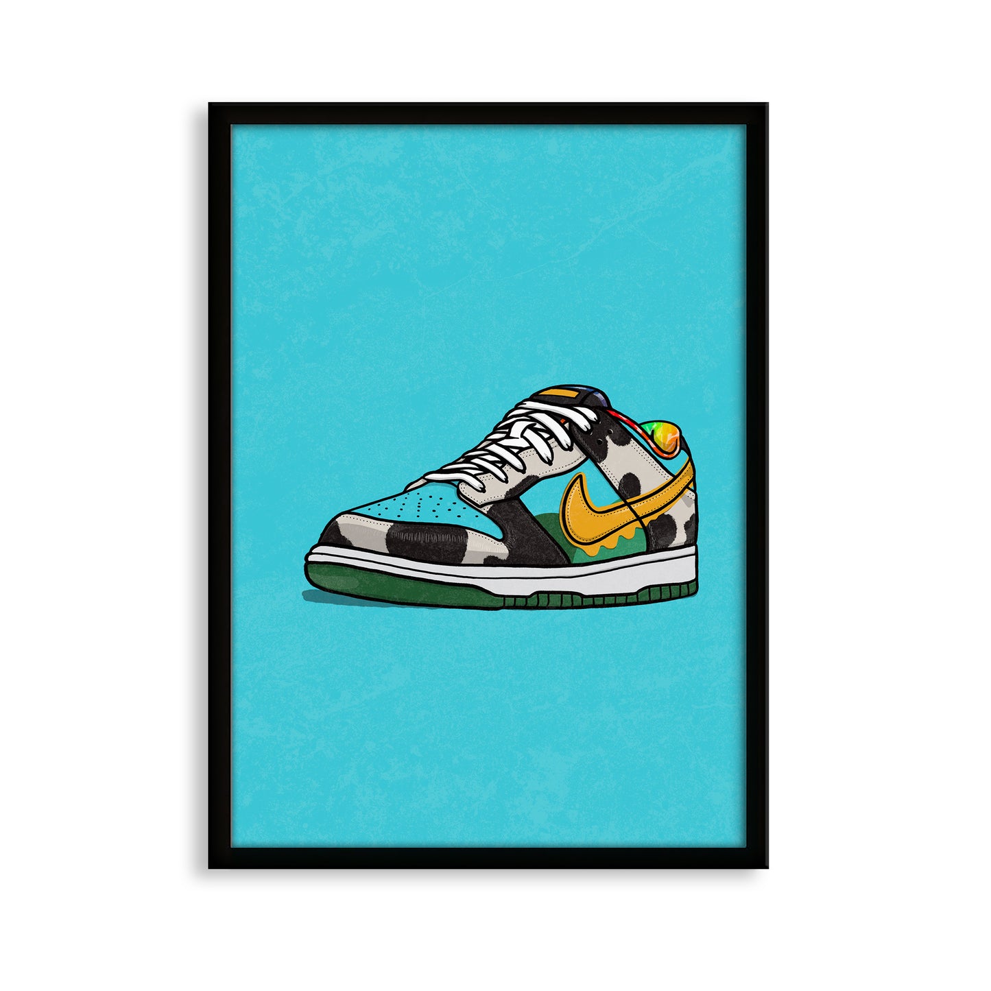 Dunk Low Chunky Dunky on Blue Print