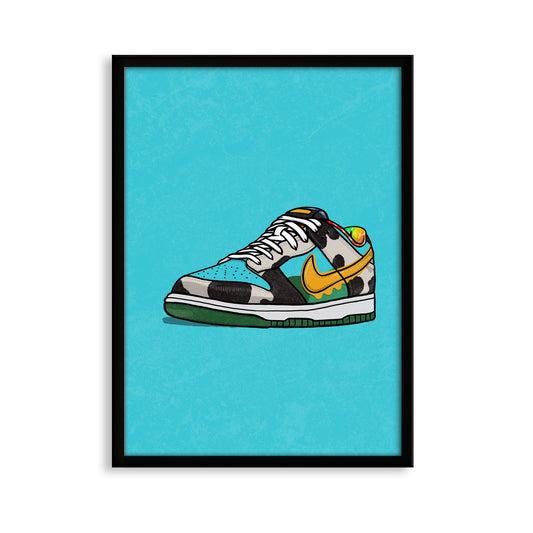 Dunk Low Chunky Dunky on Blue Print
