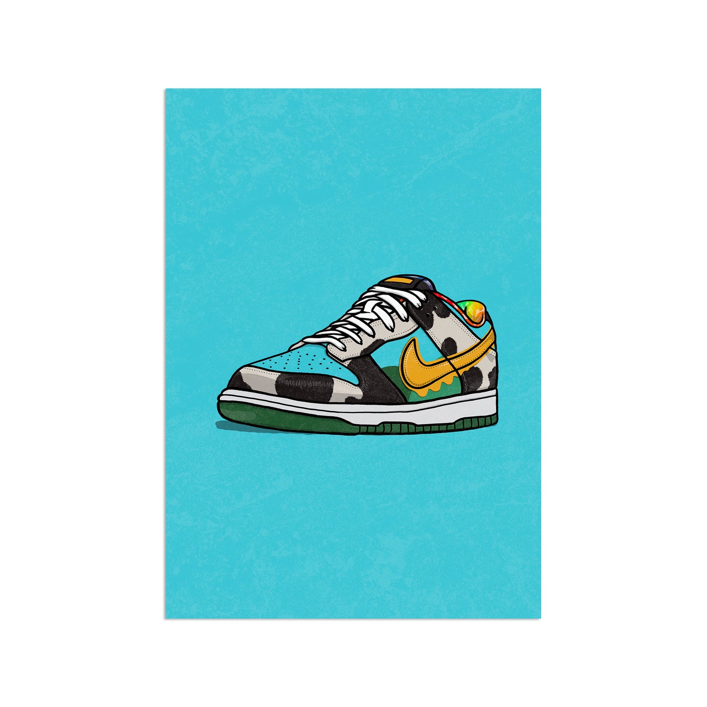 Dunk Low Chunky Dunky on Blue Print