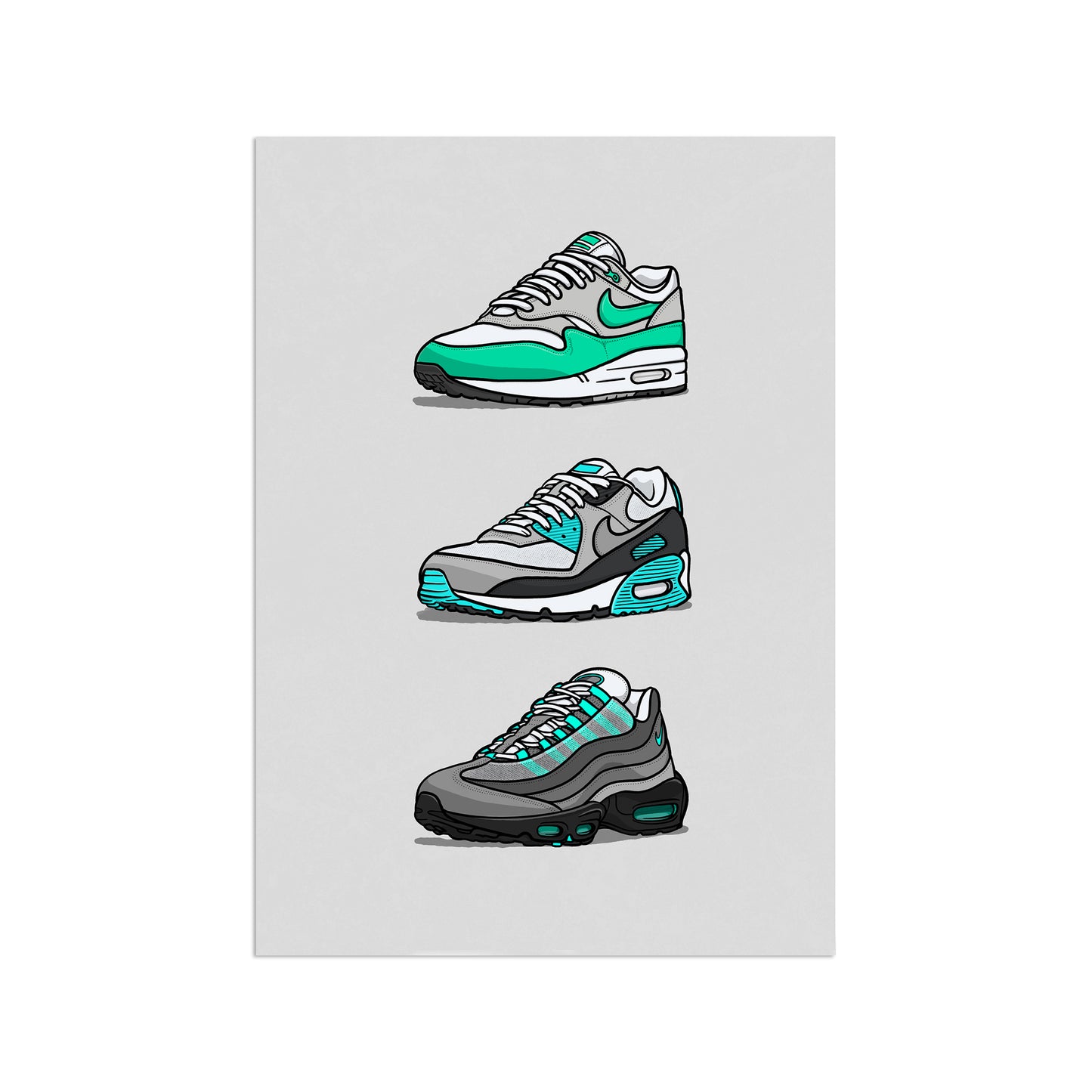 AM Trio Turquoise