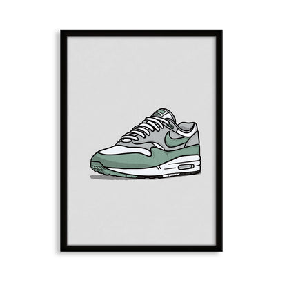 AM1 Mica Green Print