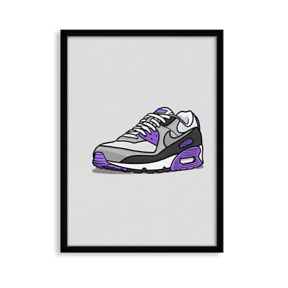 AM90 Hyper Grape Print