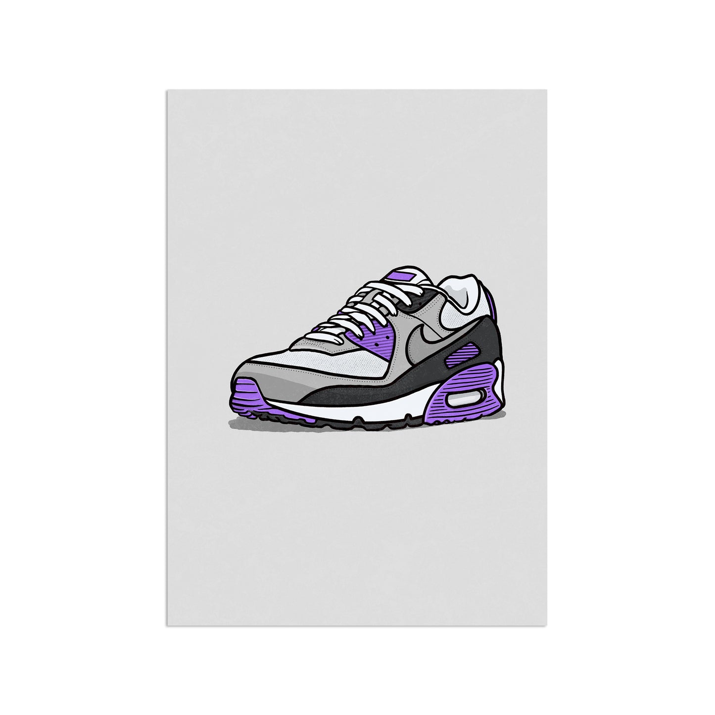AM90 Hyper Grape Print