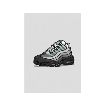 AM95 Fresh Mint Print